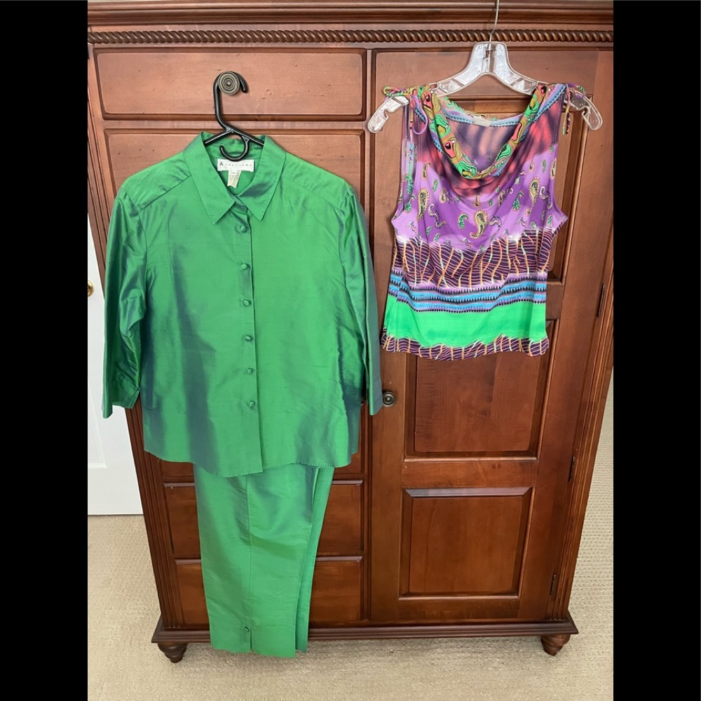 Boutique 3piece pant/jacket/top from &Trousers. Size L/12/L